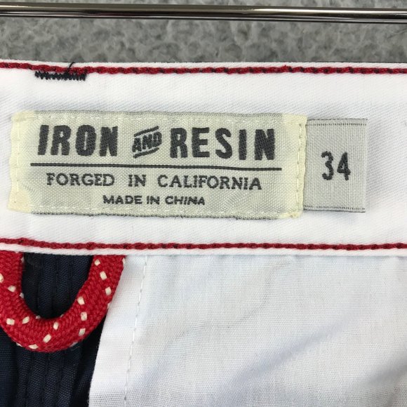 Iron and Resin Brigade Shorts Mens Size 34 with pockets Work wear Hiking - Picture 3 of 9